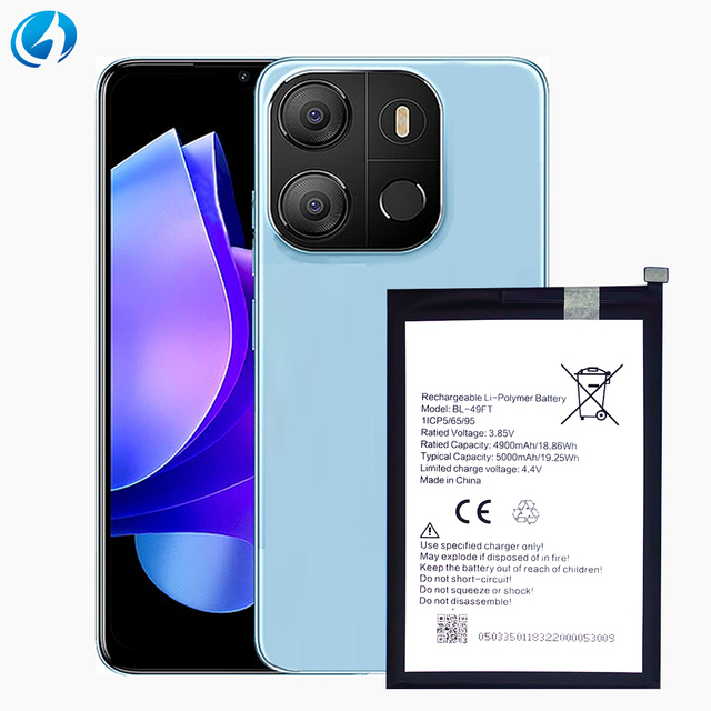 Rechargeable Li-ion Polymer Battery BL-49FT for TECNO KD7 Spark 5Air Spark 6 Go POP4 Phone Battery