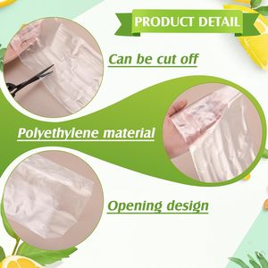 Rollo de Tubo Plano de Polietileno Transparente, Bolsas de Tubo de Polietileno de Grado Alimenticio, Película de Embalaje Personalizada Duradera con Material Grueso y Liso - Product Image 5