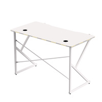 Escritorio de Juegos Extensible Personalizado de Fábrica, Ergonómico, con Luz LED RGB, Escritorio de Computadora para Oficina en Casa, Marco de Metal, Tablero de MDF, Soporte Lateral