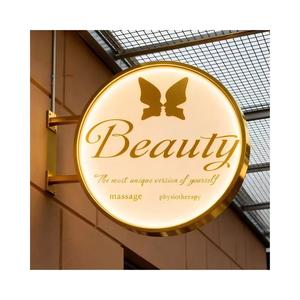 Caja de Luz LED Acrílica Redonda con Alto Índice de Reproducción Cromática, Letrero Luminoso Personalizado Profesional para Exhibición Comercial - Product Image 6