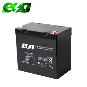 ESG Harga Promosi Pabrik <span class=keywords><strong>12V</strong></span> 55Ah Pelat Mobil 55Ah 60V 20AH Baterai Tenaga Surya Asam Timbal Siklus Dalam - Product Image 2