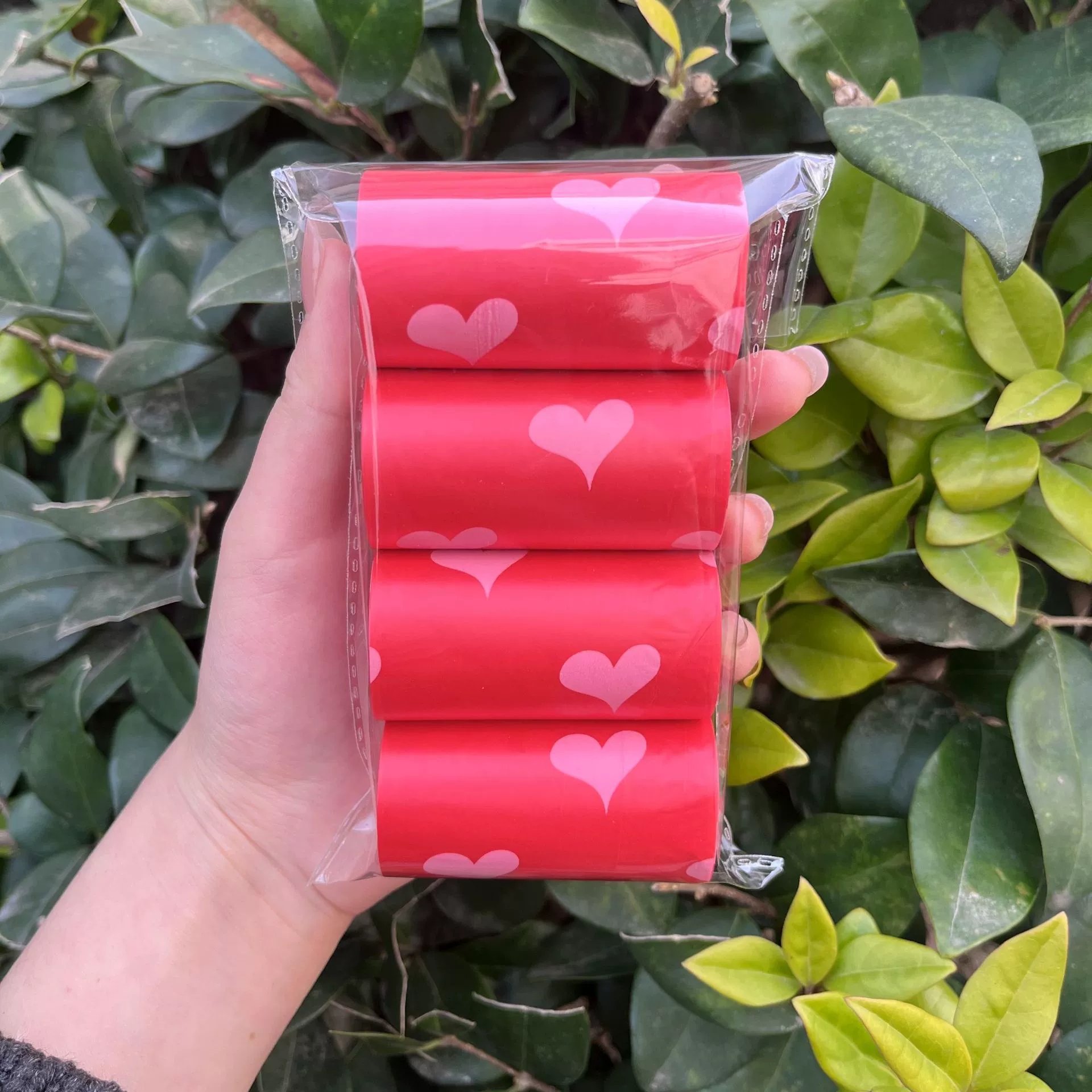 flower fragrance red love 4 rolls 60 bags 1.6 silk