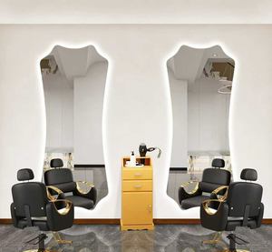 Espejo de Salón de Belleza Moderno, Espejo de Salón de Belleza con Luz, Interruptor Táctil LED, Ideal para Teñir el Cabello, Especial para Colgar en la Pared - Product Image 5