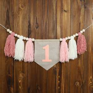 Thème Animal de la <span class=keywords><strong>jungle</strong></span> 1er <span class=keywords><strong>anniversaire</strong></span> fête <span class=keywords><strong>décoration</strong></span> ensemble chaise haute bannière Lion <span class=keywords><strong>anniversaire</strong></span> chapeau gâteau Topper pour bébé garçons - Product Image 5