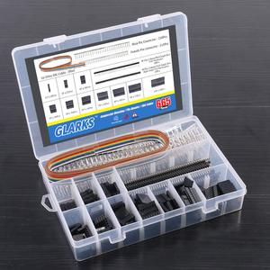 Conector Glarks, Carcasa para Conectores Tipo Pin Header, Paso de 2.54mm, Cable IDC, 665 Piezas, Material PBT, 40 Posiciones para Impresora - Product Image 2