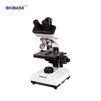 BIOBASE Binocular Compound Microscope XSB-301B 40X to 1000X with 4X 10X 40X 100X Objectives and Mechanical Stage for Laboratory
