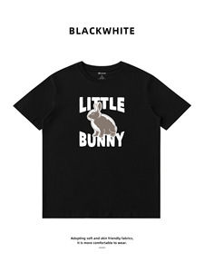 T-shirt Estiva 2026 di Tendenza a Mezza Manica da Uomo, Stile Americano Retrò con Stampa Parodia, Vestibilità Larga a Maniche Corte - Product Image 2