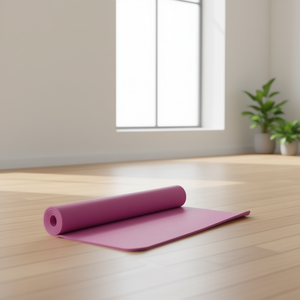 Tapete de Yoga de PVC Rojo Rosa, 173*61*0.6cm, Tapete de Ejercicio de Alta Calidad para Fitness y Ejercicio - Product Image 3