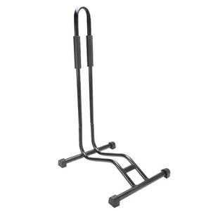 Supporto a L per biciclette, Rastrelliera da pavimento per parcheggio e manutenzione biciclette, Telaio di supporto stabile per biciclette - Product Image 1