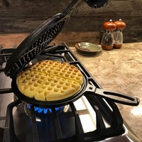 Gaufrier en fonte pour huile végétale