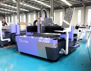 Machine de découpe <span class=keywords><strong>laser</strong></span> à fibre mini CNC de petite taille AKJ1390F de ACCTEK, 2KW 3KW 1500W, pour plaque métallique en acier inoxydable - Product Image 4