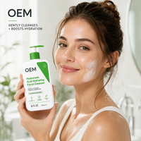 Nettoyant Visage Doux Hydratant à l'Acide Hyaluronique et Céramide – Marque Privée OEM ODM Vente en Gros