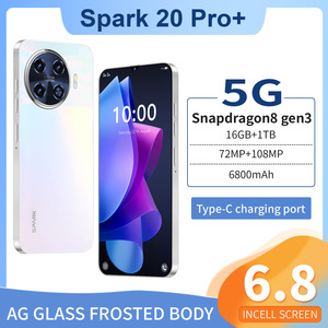 Teléfono inteligente <span class=keywords><strong>TECHNO</strong></span> <span class=keywords><strong>Spark</strong></span> 20 Pro Deca Core CPU de 7,3 pulgadas, 1TB de ROM, HD, doble SIM, diseño con tapa, funciones inteligentes para juegos, LTE en español - Product Image 2