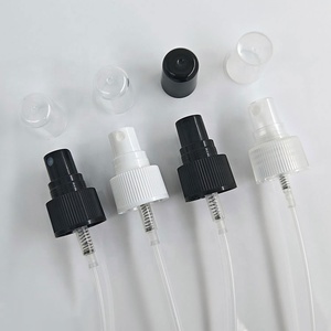 Frosted Glass Serum Pump <strong>Top</strong> 24/410 28/410 <strong>Black</strong> White <strong>Sprayer</strong> Fine Mist <strong>Top</strong> Cap - Product Image 3