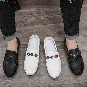 Nuove <span class=keywords><strong>Scarpe</strong></span> in Pelle da <span class=keywords><strong>Uomo</strong></span>, Mocassini di <span class=keywords><strong>Marca</strong></span> a Taglio Basso con Bordo Morbido, <span class=keywords><strong>Scarpe</strong></span> Casual in Pelle da <span class=keywords><strong>Uomo</strong></span> - Product Image 5
