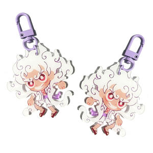 Promotion Custom <span class=keywords><strong>Die</strong></span> <span class=keywords><strong>Cut</strong></span> Acryl Schlüssel bund Anime Printed Border less Acryl Charm - Product Image 1