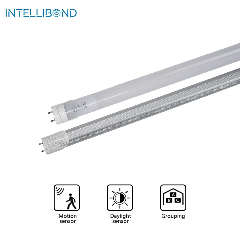 Intel libond Commercial Smart Lighting 18w Dimmbarer Parkplatz Intelligente LED-Röhren Licht mit Bewegungs-Tageslichts ensor