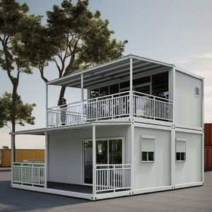 Casa contenitore modulare di lusso 3 camere da letto casa contenitore <span class=keywords><strong>negozio</strong></span> 20ft acciaio zincato 40ft casa telaio contenitore staccabile - Product Image 1