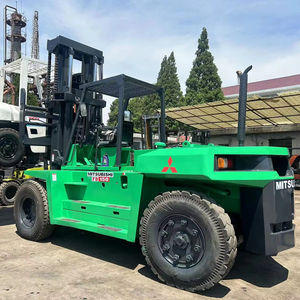 Carretilla elevadora Mitsubishi usada barata FD150 15 toneladas condiciones de trabajo perfectas transpaleta automática Japón Original - Product Image 1