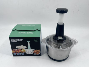 Picadora Manual de Alimentos 2L, Procesador de Alimentos Mini 2026, Cortador de Frutas y Verduras, Picador de Ajo y Cebolla - Product Image 6