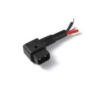 Connecteur XT60 moulé à 90 degrés personnalisé, 10AWG, IP67, 220V, gaine en silicone, conducteur en cuivre étamé, marque Minghui, modèle d'avion