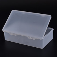 Boîte d'emballage en plastique PP mini recyclable 220x130x58mm pour la conservation des aliments (nouilles, chewing-gum, hamburgers) usage domestique