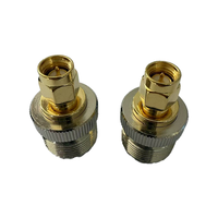 Adaptador de buena calidad SMA/UHF hembra a conector adaptador macho SMA