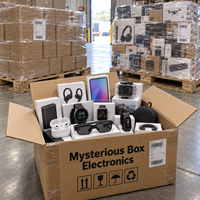 Vente en gros : Boîte mystère avancée, Tablettes de jeu d'aventure, Écrans portables, Appareils connectés, Écouteurs, Chargeurs, Fournitures en vrac 5-10 pièces