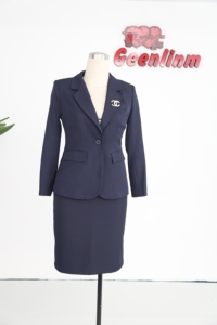 Vestidos de Trabajo Elegantes de Alta Calidad para Mujer, Vestido Formal de Manga Larga, Talla Grande, Color Sólido - Product Image 3