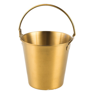 Seau à glace en acier inoxydable doré épais avec tête de tigre, pour champagne, vin réfrigéré, bière, vin rouge, bar, KTV, avec <span class=keywords><strong>deux</strong></span> poignées - Product Image 2