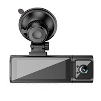 Caméra embarquée CPT 4K avec enregistreur vidéo, 3 canaux (avant/arrière/intérieur), écran IPS 3,16 pouces, WiFi 5G, capteur G, WDR, enregistrement en boucle automatique