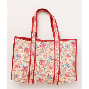 Bolso de mano acolchado de algodón estilo bohemio retro indio, ecológico, con cierre de cremallera personalizado, estampado, para otoño - Product Image 5