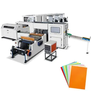 Prezzo di fabbrica linea di produzione di carta per fotocopie a4 completamente automatica tagliatrice di fogli di carta con avvolgimento di risma