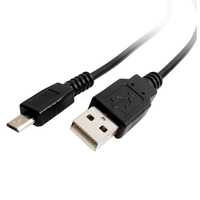 Kabel pengisi daya Data Usb mikro kecepatan tinggi, kabel sinkronisasi Usb kaki 1meter