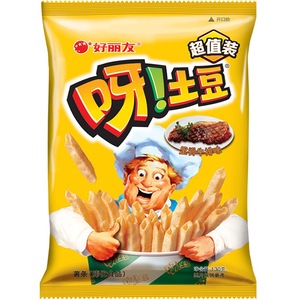 Vente en gros 70g * 20 frites creuses Orion Ouais chips de pommes de terre frites collations exotiques - Product Image 2