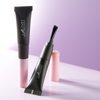 Tube vide pour eyeliner 5g avec pinceau 2 en 1, applicateur à pinceau plat pour eyeliner liquide