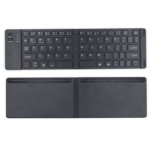 Stock Ergonomic Custom Ultra Slim Spanish Layout French Foldable Bluetooh <b>Keyboard</b> Portable <b>Keyboard</b> for Tablet Phone - Product Image 2