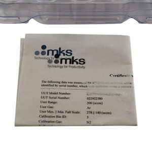 Medidor de Flujo MKS GM50A004202R8M020 MFC, Equipo de Control Industrial, 200 Sccm, Medición de Gas Ar - Product Image 5