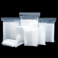 Sac de rangement transparent de qualité alimentaire sur mesure avec fermeture éclair, étanche, pour bonbons, auto-scellant, avec fermeture Ziplock