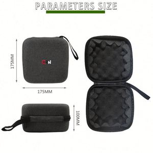 Travel Waterproof EVA Fishing Reel Protective Case for Spinning Raft Reels Black Hard EVA Fishing Accessories <b>Tackle</b> Storage Bag - Product Image 6