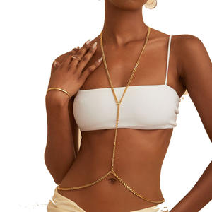 Corrente de Cintura Estilo Punk Hip Hop, Joia Corporal Grossa, para Festa, Sensual, para Uso com Biquíni, Calcinha, Roupa Íntima, Tanga, à Prova d'Água - Product Image 2