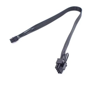 Câble d'alimentation adaptateur de carte graphique mini 6 broches vers PCI-E 8 broches (6+2) pour <span class=keywords><strong>Mac</strong></span> <span class=keywords><strong>G5</strong></span> Pro, 35 cm - Product Image 1