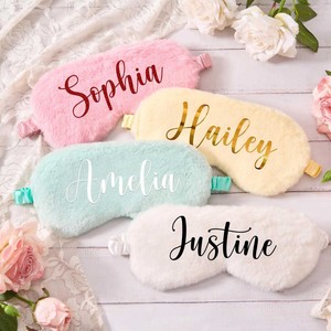 Uionen Uionen - Antifaz de Peluche Personalizado con Diseño Lindo, Impresión por Transferencia Térmica, Antifaz para Dormir que Bloquea la Luz, Venta al por Mayor - Product Image 2
