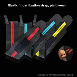 Sınır ötesi elastik sıkıştırma spor bileklikler erkekler kadın ter emici koruyucu donanım halter tezgah presi spor - Product Image 3