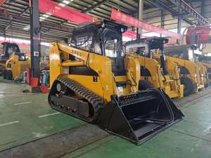 JC50 TS50 Crawler Skid Machine Manufacturer 0.7 Ton Hydraulic pilot <b>Control</b> Skid Loader Replaceable EPA Engine Skid Steer Loader - Product Image 3