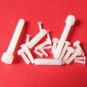 Vis à machine fendues en nylon M3 M4 M5 M6, vis à tête fraisée fendues en plastique - Product Image 6
