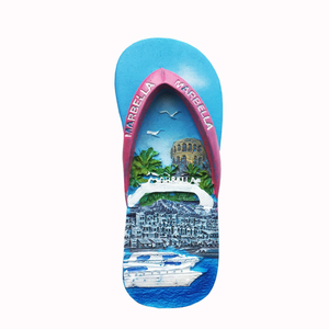 Pembuatan kustom Spanyol 3d kerajinan resin berbagai negara kota wisatawan hadiah suvenir magnet kulkas resin - Product Image 3