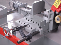 CHINE CE Scie à métaux hydraulique horizontale Scie à ruban