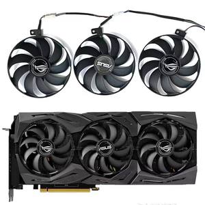 NIEUW 1SET T 129215 SU FDC10H12S9-C RTX 2080 <span class=keywords><strong>Ti</strong></span> GPU Fan, pour ASUS ROG-STRIX-RTX 2080, 2080Ti, 2080S, 2070S GAMING videokaart <span class=keywords><strong>ko</strong></span> - Product Image 1