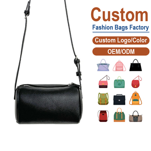 Bolso Bandolera Mini Minimalista de Cuero PU, Bolso de Mano Cilíndrico de Alta Gama para Mujer - Product Image 1